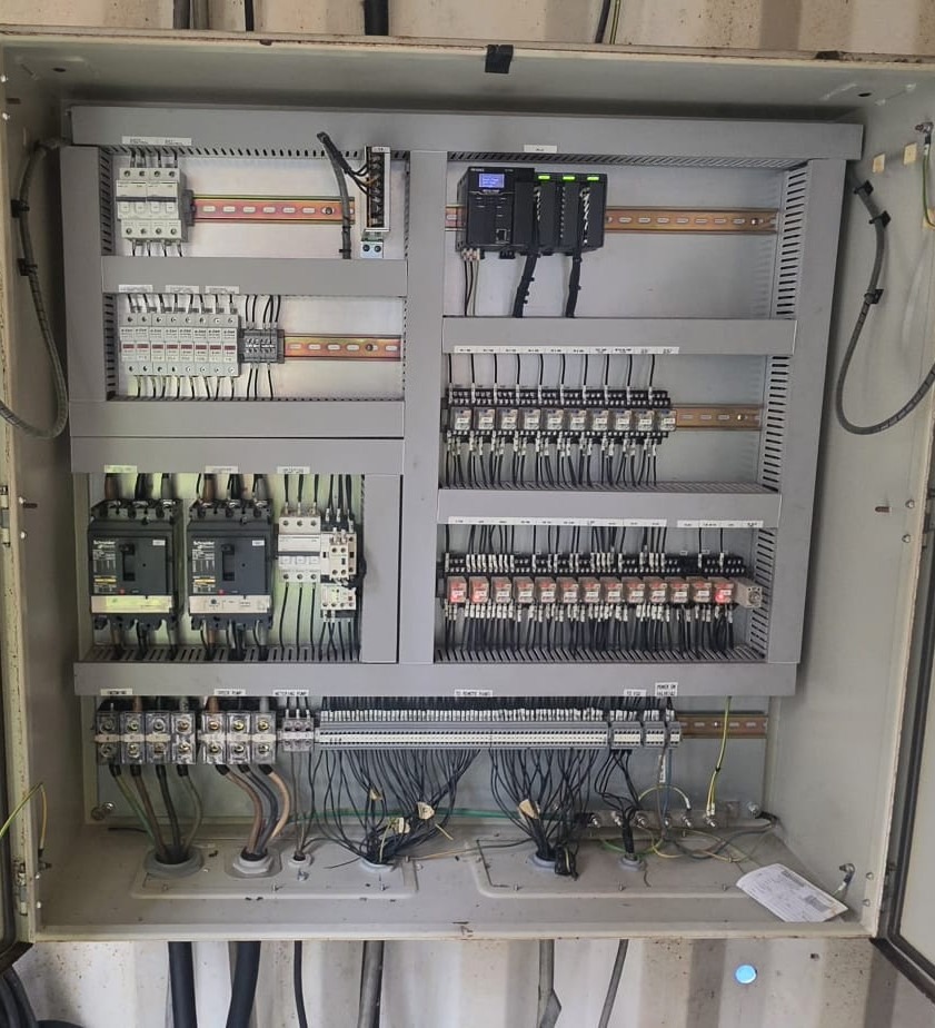 Industrial PLC Control Panel