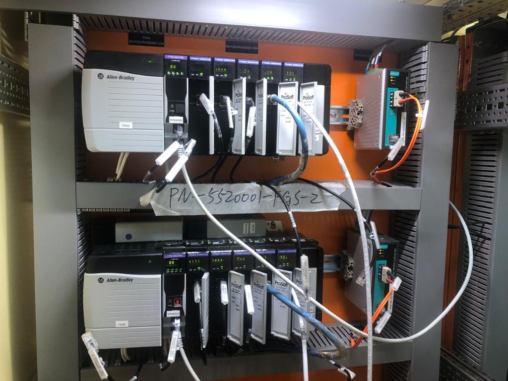 Allen-Bradley PLC Rack