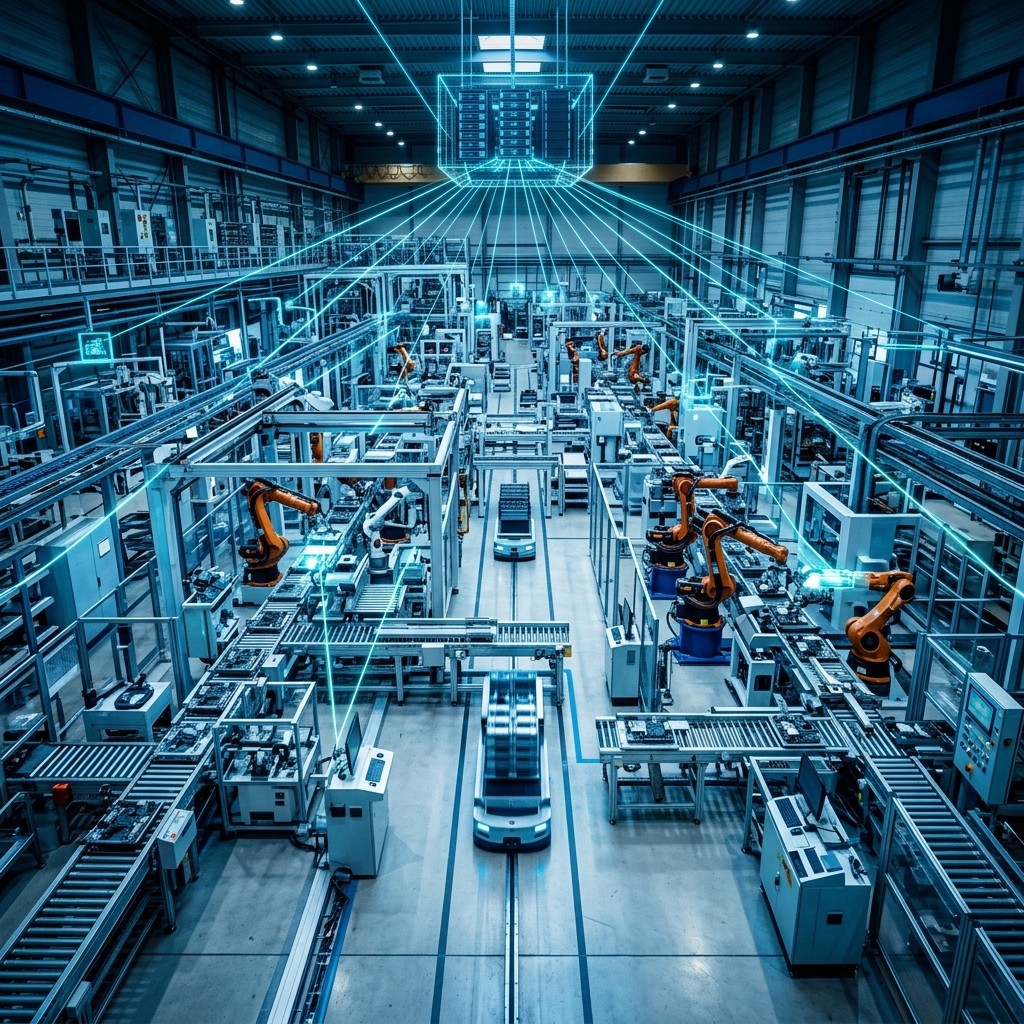 Interconnected smart factory systems